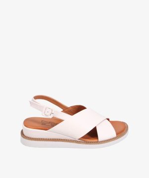 Lizoleor Slip On Block Sandal Women Pointed Toe